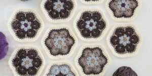 Easy Crochet African Flower Hexagon