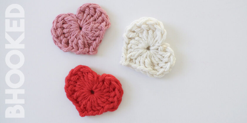 How to Make a Small Crochet Heart
