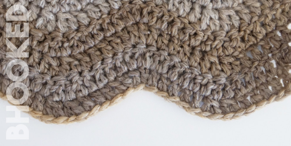 foundation chain for ripple or chevron stitches