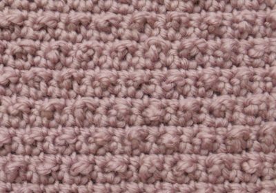 Pebble Crochet Stitch