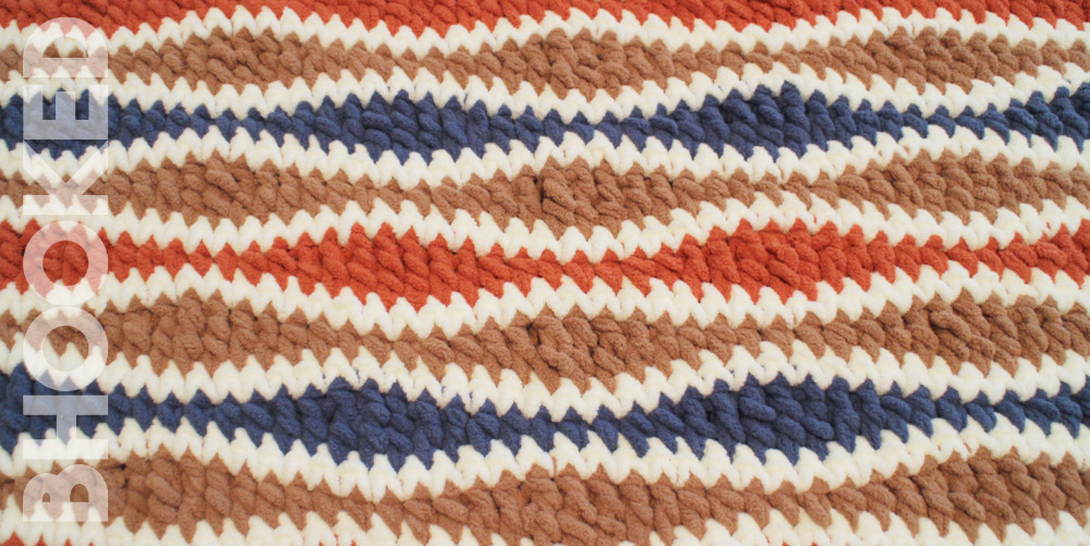 Crochet Wavelength Stitch