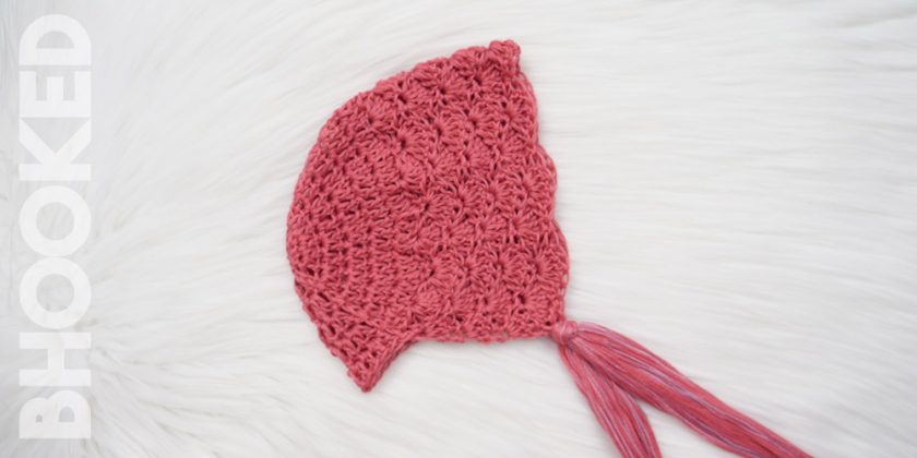 Delicate Lace Crochet Baby Bonnet