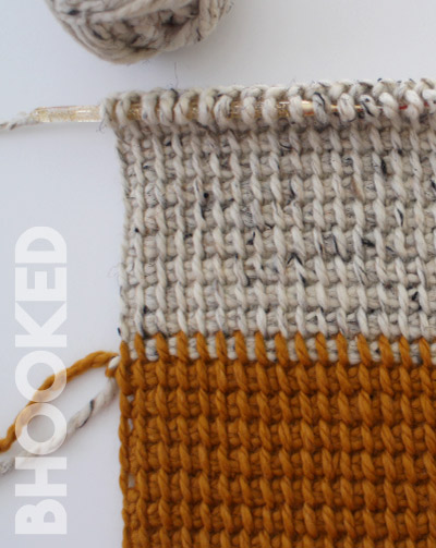Brick Stitch Tunisian Crochet Cowl - Free Pattern » Make & Do Crew