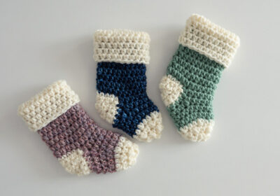 How to Make Mini Crochet Stockings Quick and Easy + Free Pattern