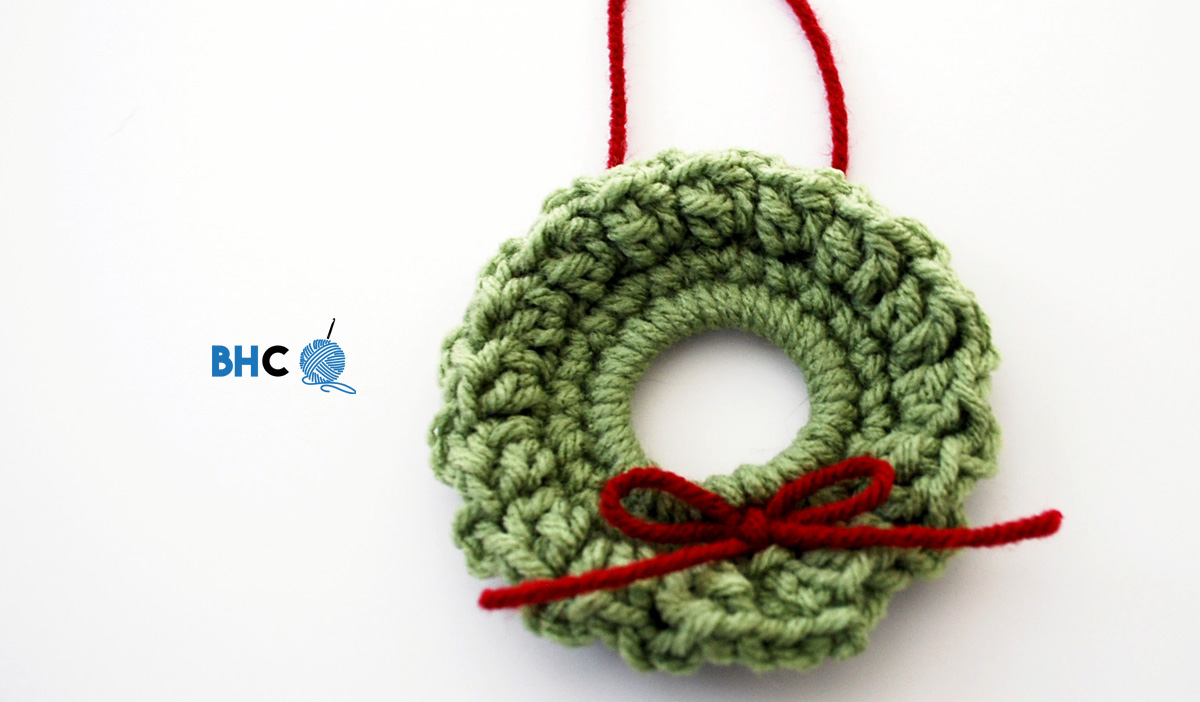 Mini Crochet Wreath