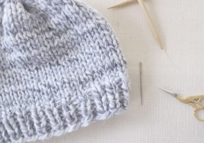 How to Knit a Hat for Beginners + Video Tutorial