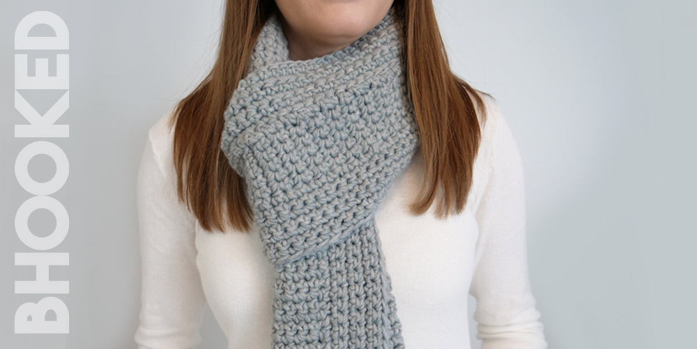 Minimalist Crochet Scarf