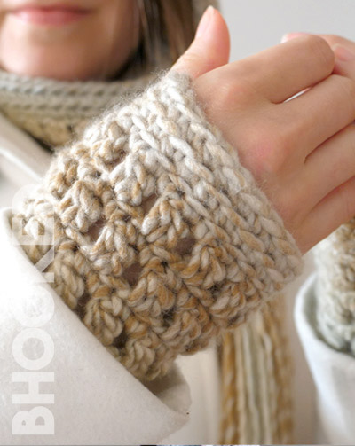 How to Crochet Wrist Warmers for Beginners in 2024 + Free Pattern!