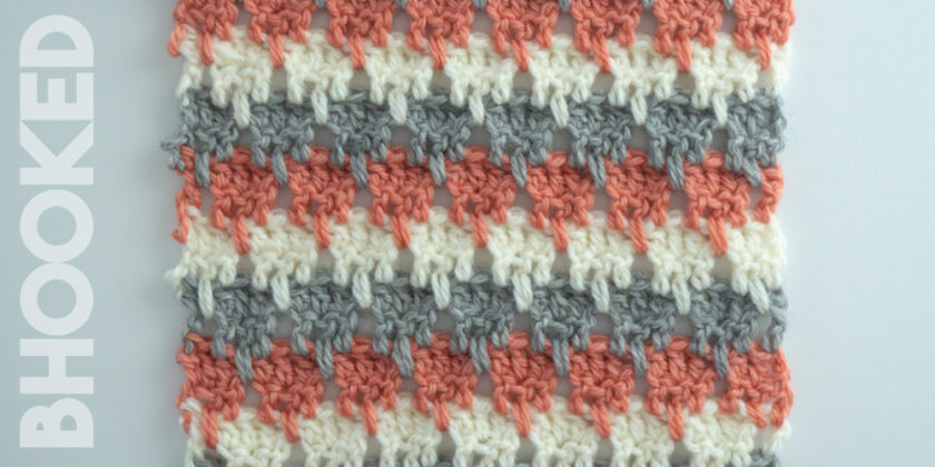 Crochet Larksfoot Stitch