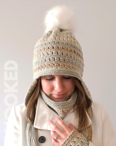 Earflap Crochet Hat