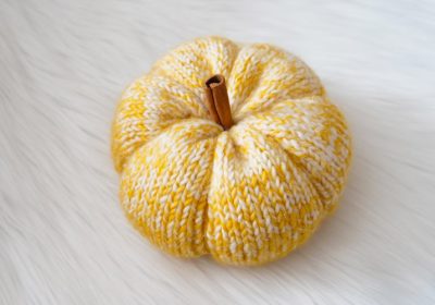 Knitting Pumpkins Made Easy + Free Pattern