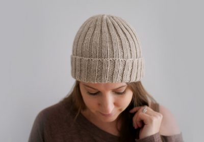 How to Make a Ribbed Knit Hat for Beginners