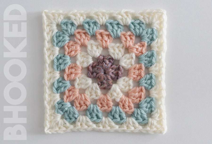 How to crochet a granny square for absolute beginners