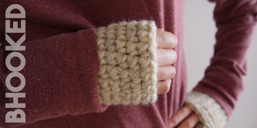 How to Crochet Wrist Warmers for Beginners