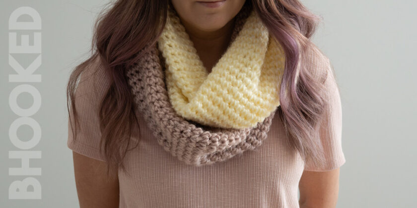 How to Make a Crochet Infinity Scarf in Under 4 Hours