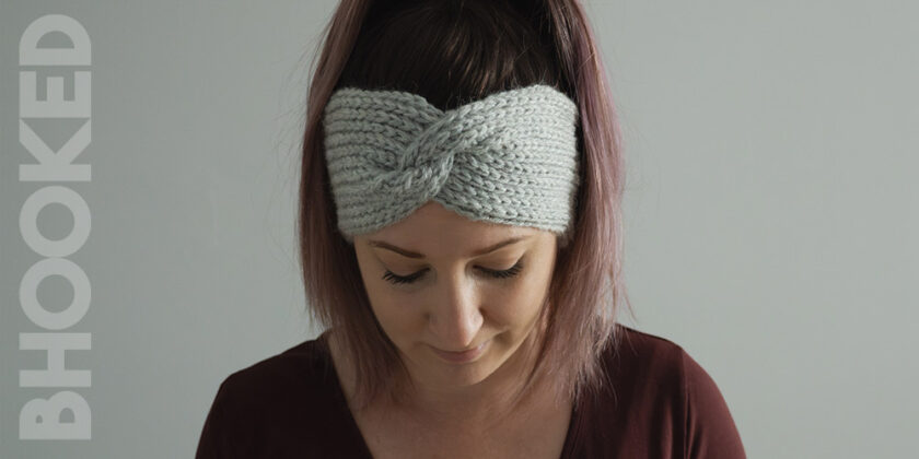 How to Make a Simple Twist Crochet Headband in Under 2 Hours