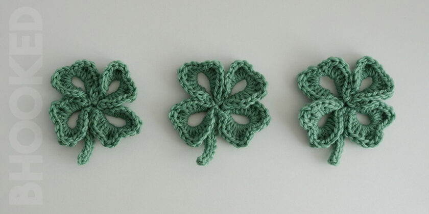 How to Crochet a Four-Leaf Clover in Under 15 Minutes