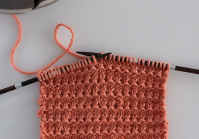 This Easy Stitch is the BEST Knit Stitch for Blankets