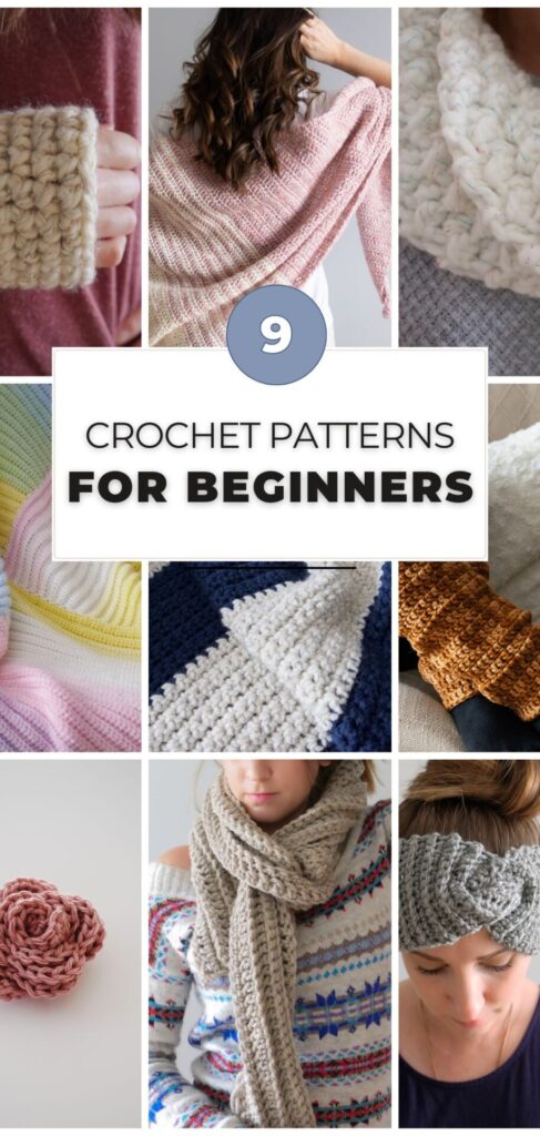 9 free crochet patterns for beginners